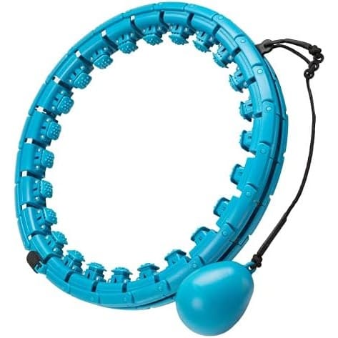 Hula Hoops Smart Weighted Hoops For Adults With Ball 24 Detachable Knots Adjustable Size