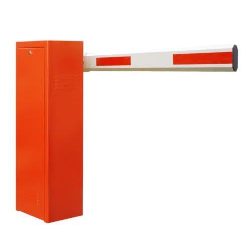 6m Orange Automatic Boom Barrier Car Parking Access Control
