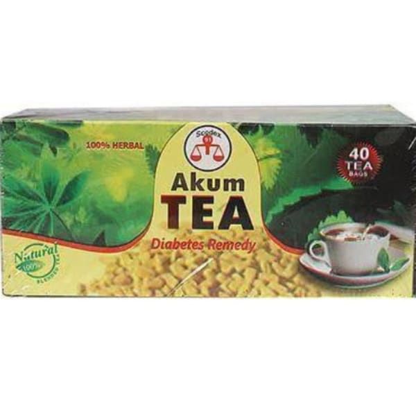 Akum Tea Diabetes Remedy  3g X 40 Tea Bags