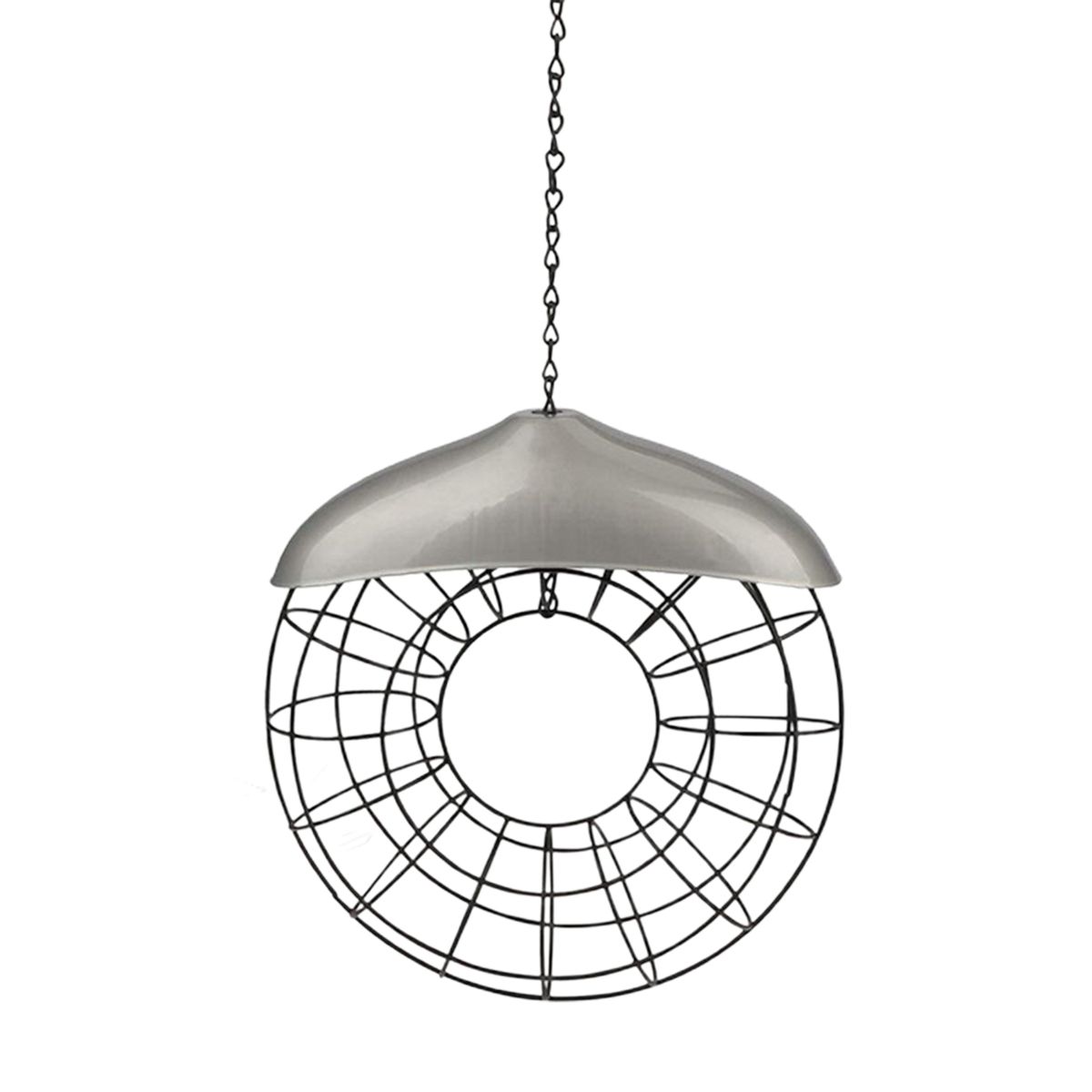 Bird Feeder Platform Easy To Fill Wild Bird Feeder Black