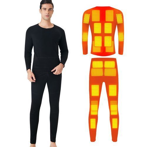 Heated Underwear For Men And Women Winter Warm 24 Areas