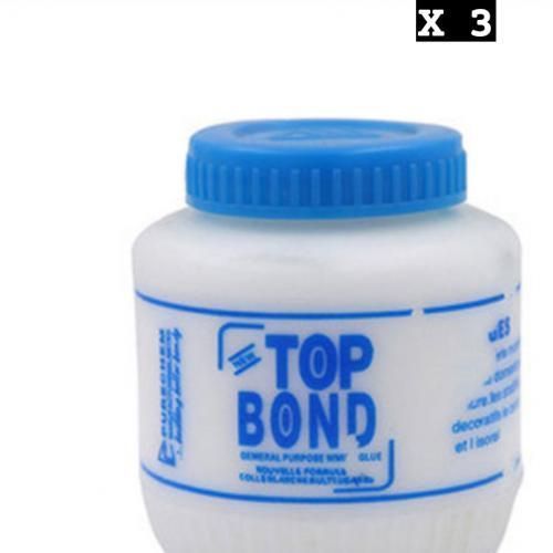 3 Pieces TOP BOND GLUE 100 Gram