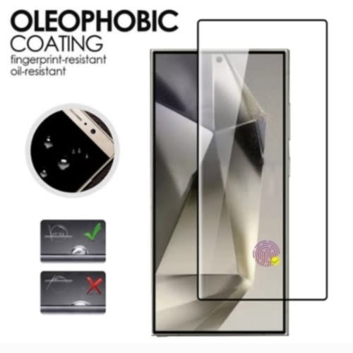 Screen Protector Glass For Samsung Galaxy S24 Ultra Full glue