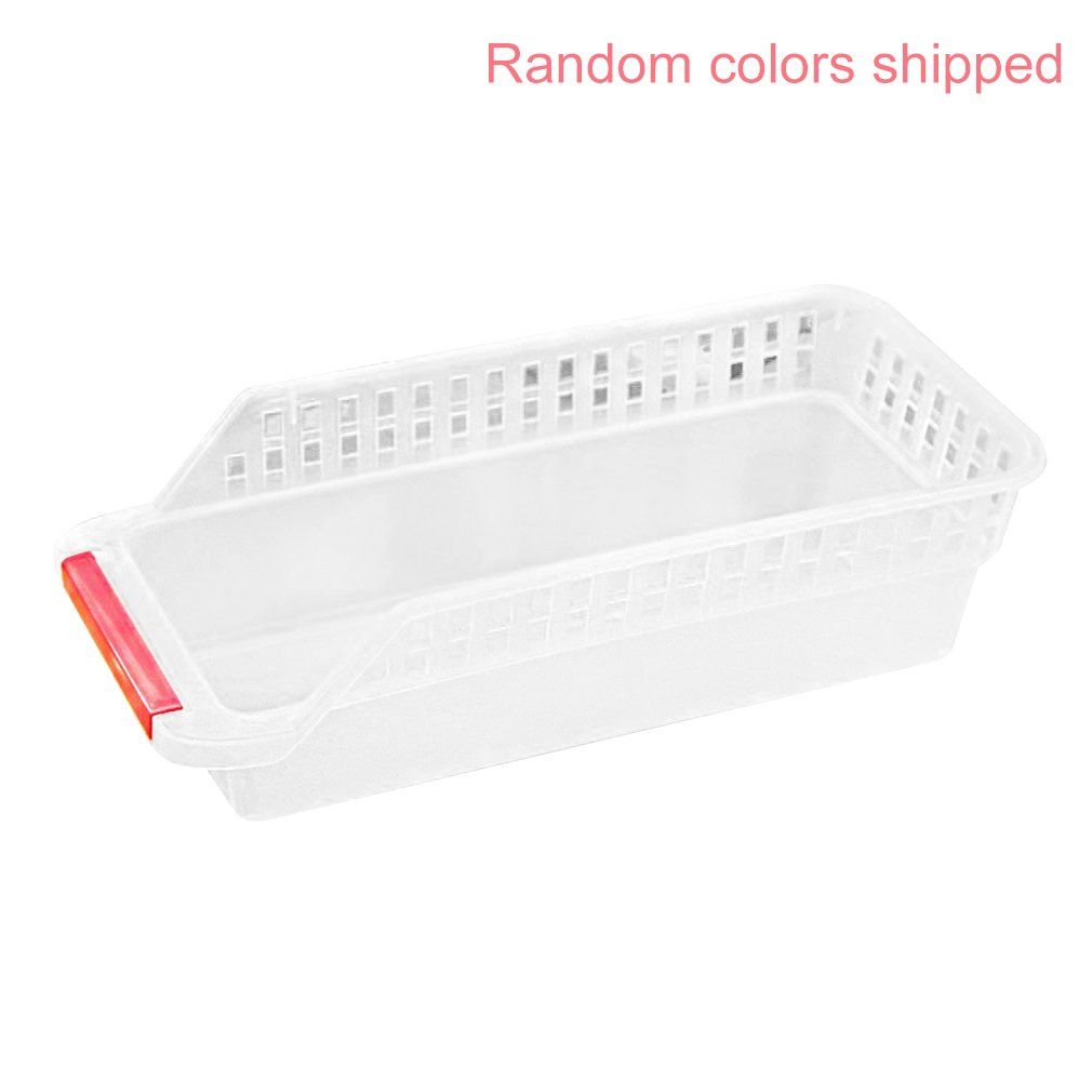 OR Freezer Refrigerator Organizer Trays Bins Pantry Cabinet Storage Box Baskets  Color