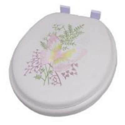 Floral Designed Toilet Seat