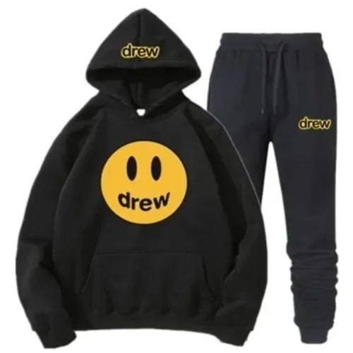 Drew Hoodie And Joggers - Black