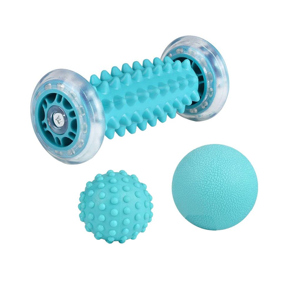 Foot Massage 3PCS Suit Muscle Idler Wheel   Ball Cover