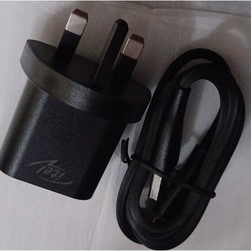5W Charger With Free Cable - Black