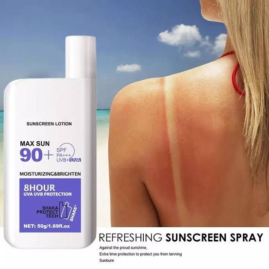 Max Sun 90+ Sunscreen Lotion
