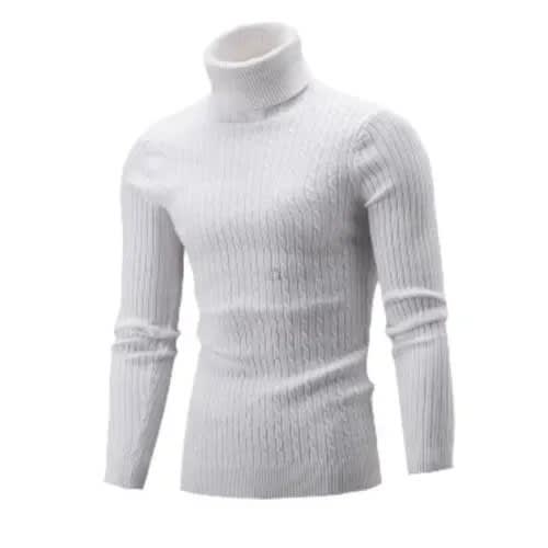 Turtleneck Unisex Long Sleeve Sweater