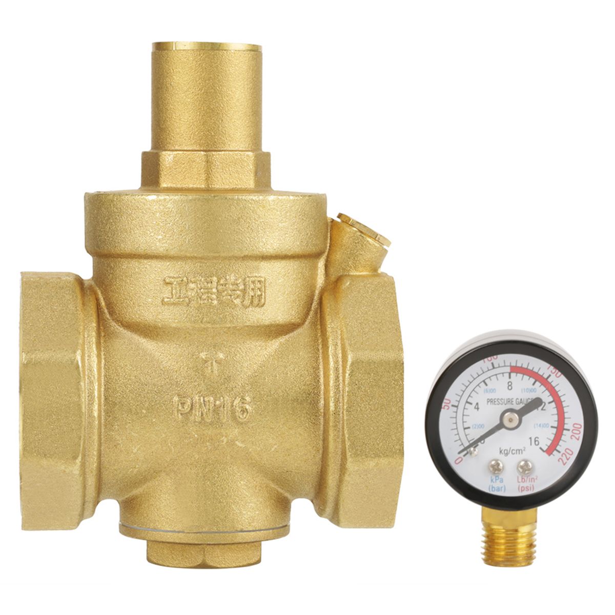 BSP DN50 Br Water Pressure Reducing Vae With Adjustable