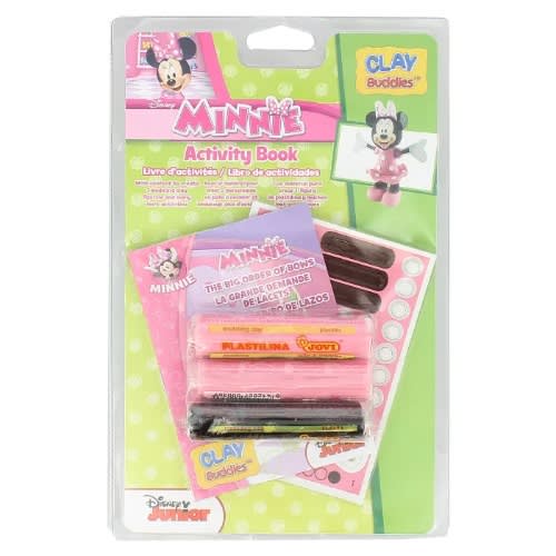 Minnie Mouse Clay Buddies Activity Book