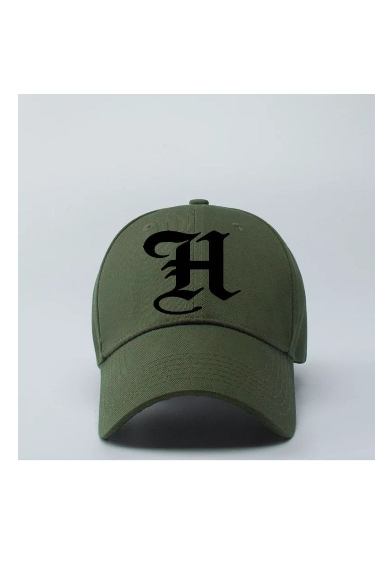 Clean Design Face Cap -  Army Green