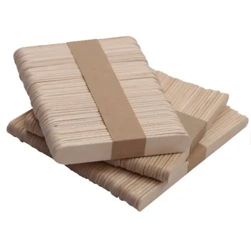 Wooden Ice Cream/popsicle Sticks - 150 Pieces