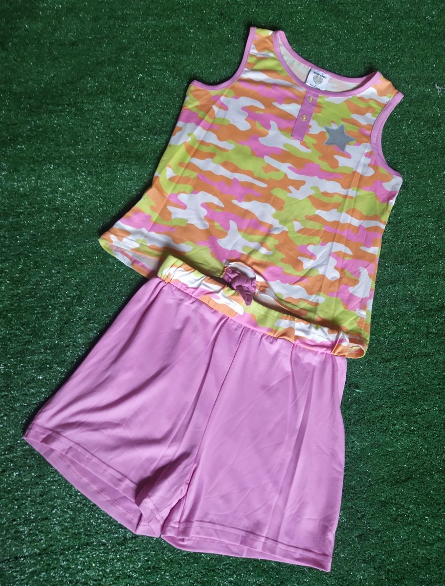 New Chic Sleeveless Top And Shorts Set