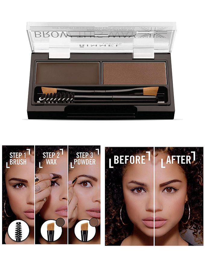 Brow This Way Brow Sculpting Kit For Eyebrows - Dark Brown