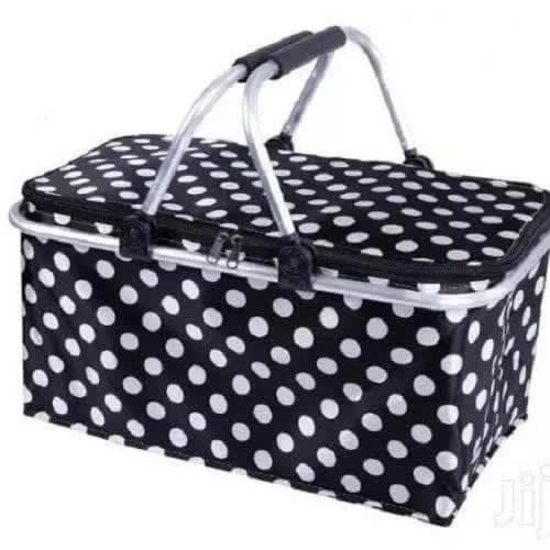 Insulated Foldable Picnic & Shopping Basket