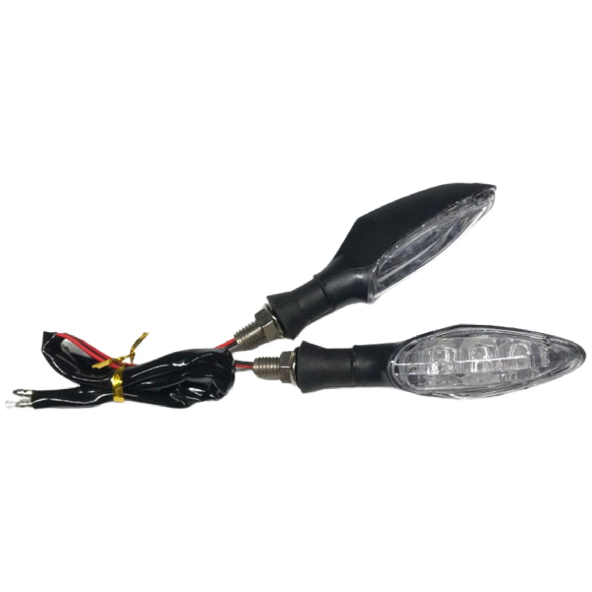 2Pcs Turn Signal Convenient Wide Application Power-Black