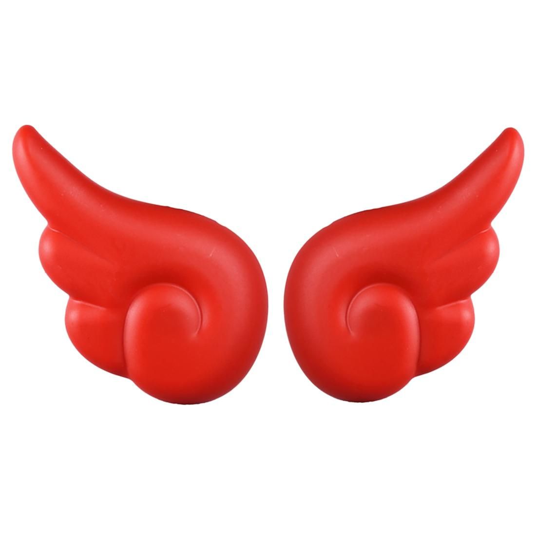 1 Pair Helmet Angel Wings Decoration for Snowboarding