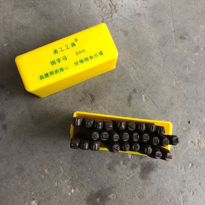 Steel Letter Digital Steel Code Steel Prefix