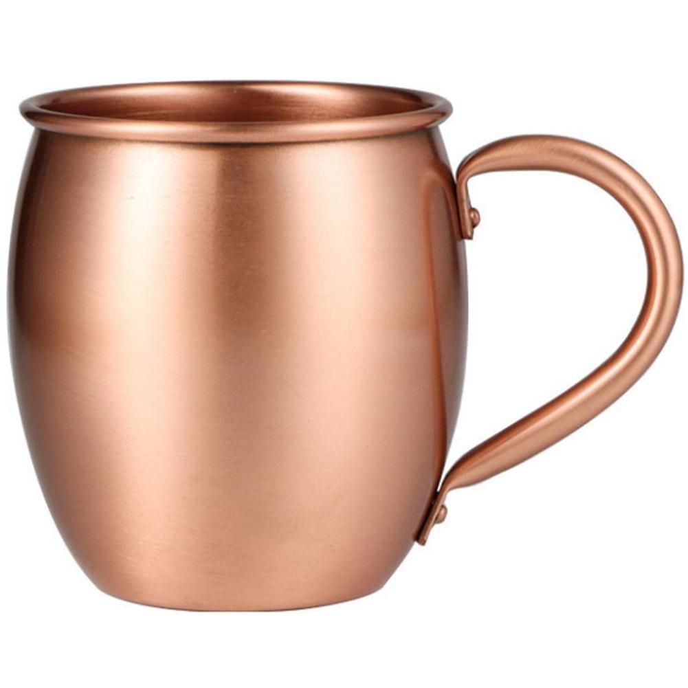 530ML 100% Pure Copper Mug Moscow Mule Mug Drum Cup