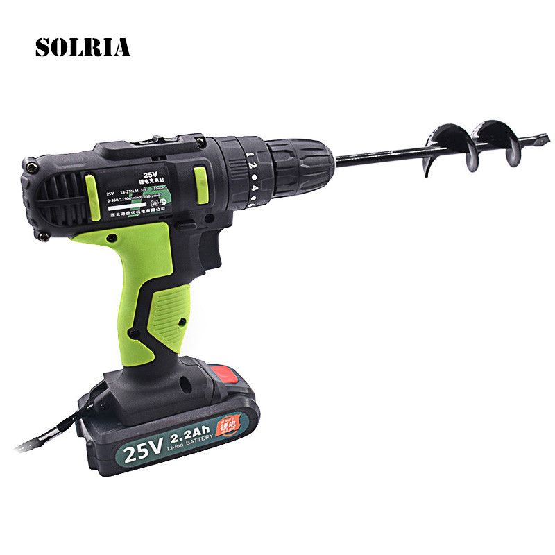 Garden Auger Spiral Drill Bit Earth Hole Planting Machine