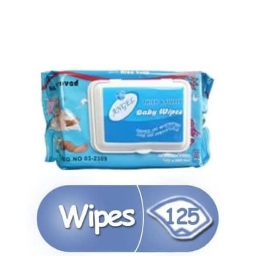Little Angel Thick & Fluffy Baby Wipes - 125 Wipes  - 1pack