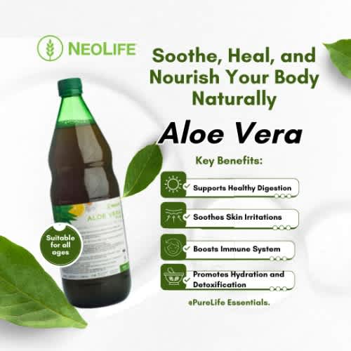 Neolife Aloe Vera Plus Orange - 1L - single - Time-tested Goodness Of Pure Aloe Vera
