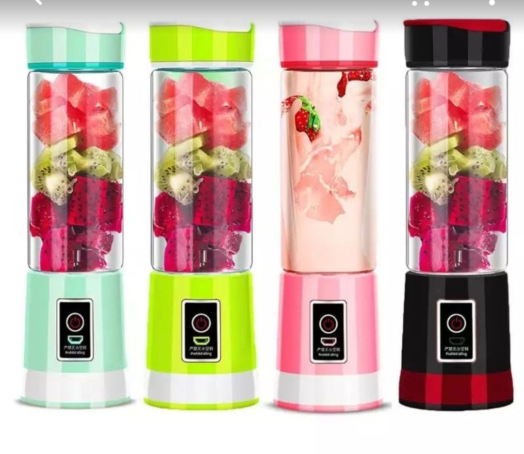 Quality Fruit Blender (1) Can Served As Power Bank (6 Blade