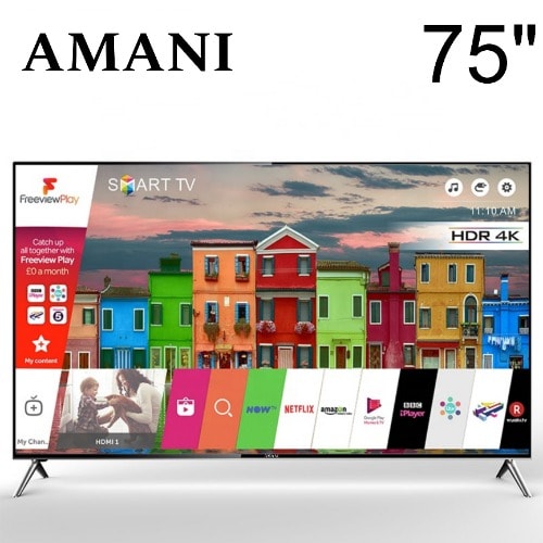 75"' Inches Smart Uhd 4k Tv Netflix- Youtube- bluetooth And Voice Control
