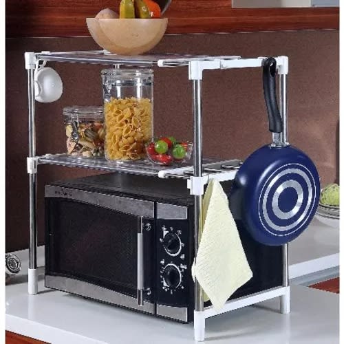 Microwave Oven Storage Rack