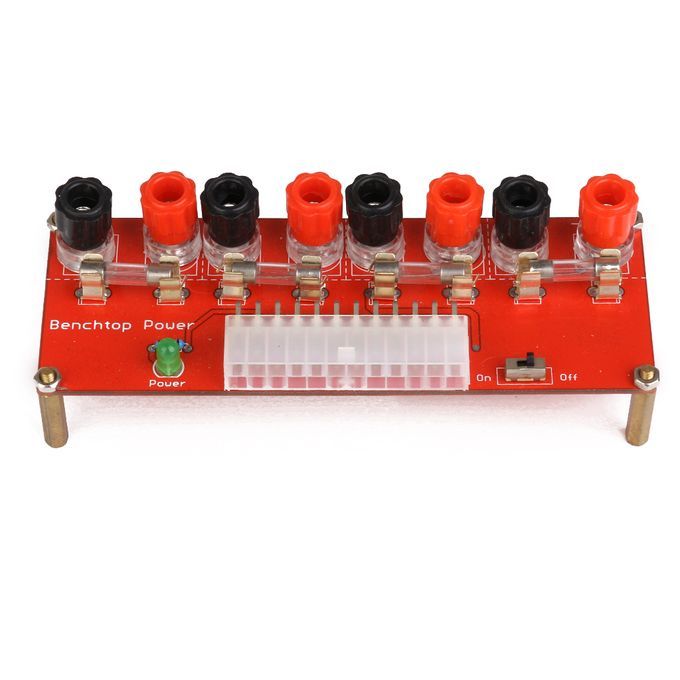 24Pins  Benchtop Power Board Computer Power Supply Breakout