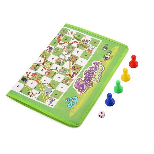 Parent- Hild Game Non-woven  Arpet   Hess Snake&ladders-Multicolour-S
