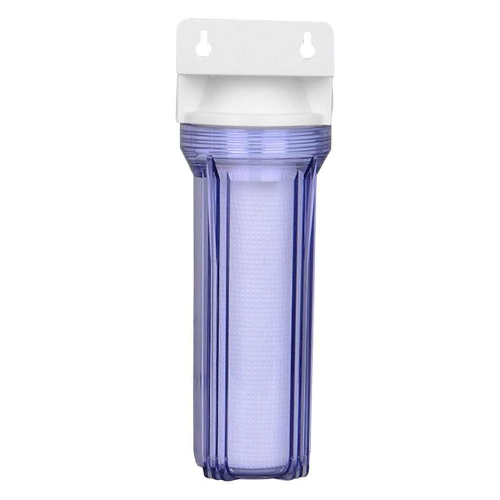 Single Stage 1inch House Water Clear Filter Housing Sediment PP Cotton
