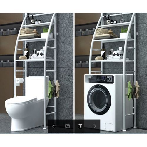 3 Tier Over Toilet/Washing Machine Bathroom Organizer 1pcs