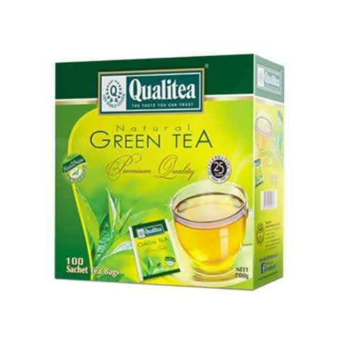 Qualitea - Natural Green Tea - 100 Sachets