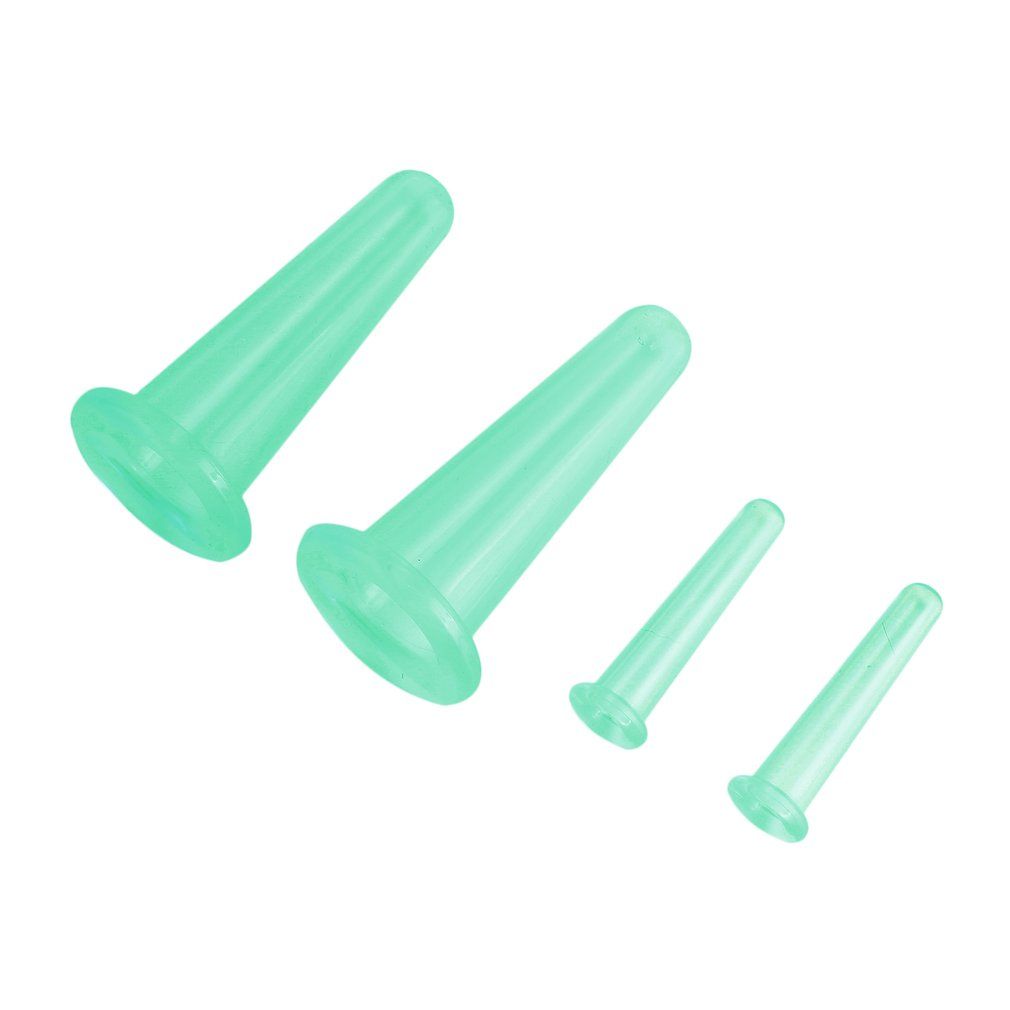 Helper Massage Care Neck Body Massage Skin 2 2 Cupping For Cups Cups Mini Massager Eyes Back & Set Silicone