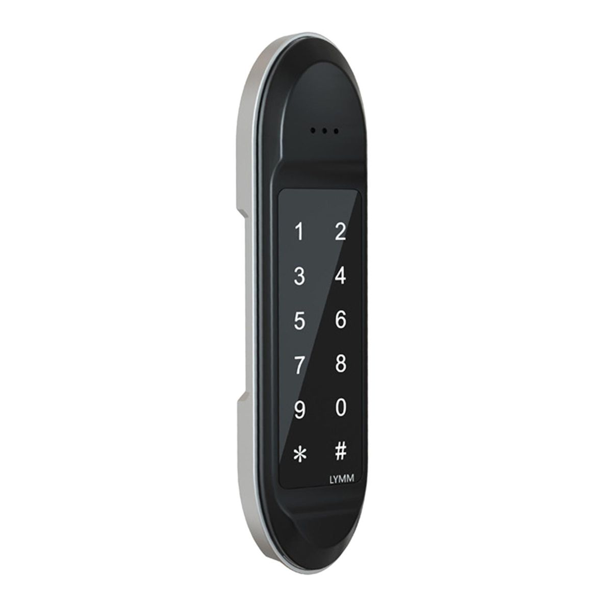 Smart Fingerprint Lock Password Keyless Door Lock Home Silver B