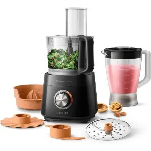 Viva Collection - Plastic Food Processor - Hr7510 - 800 W - Black