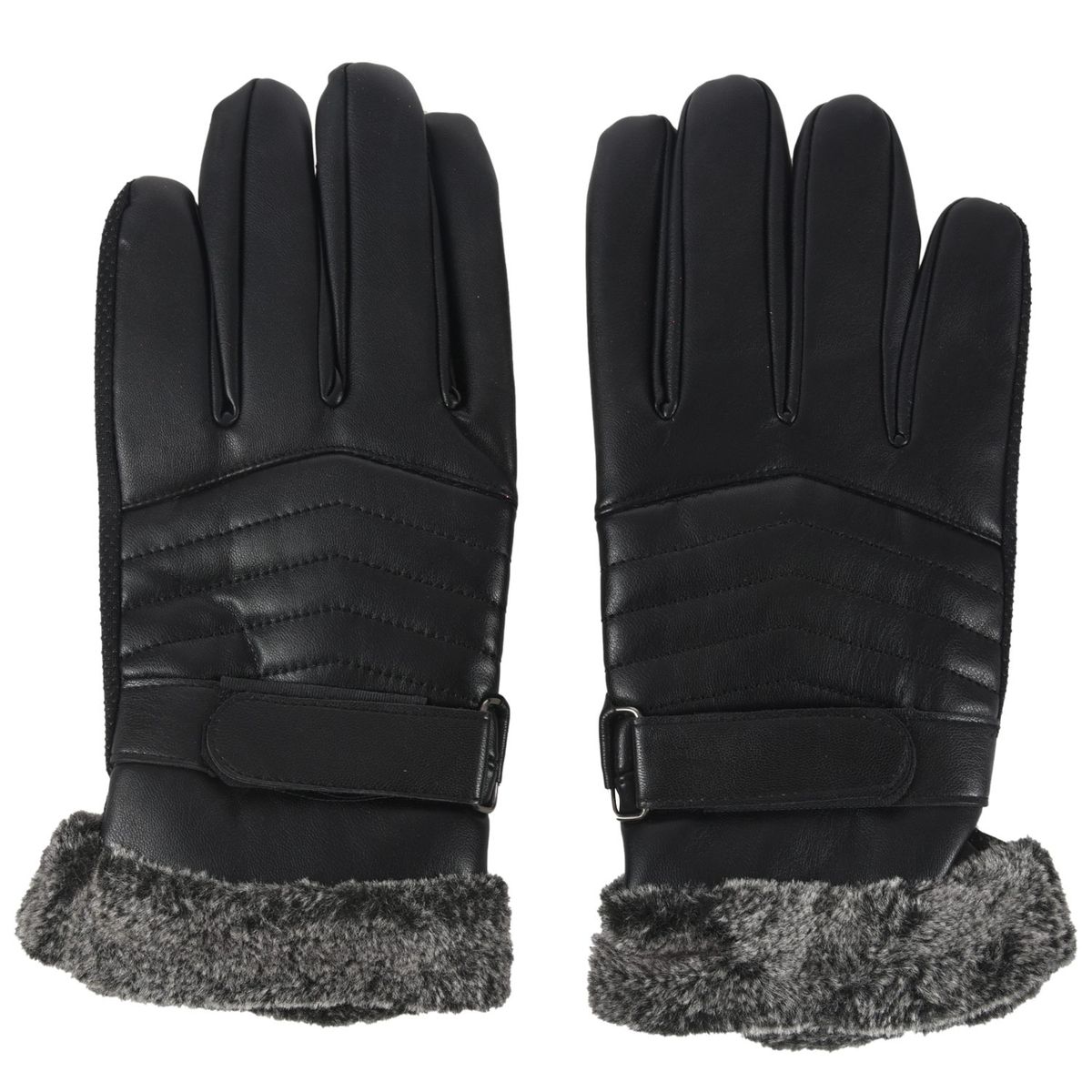 Man Anti-Slip Gloves Motorbike Leather Winter Sports