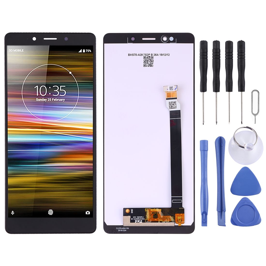 OEM LCD Screen For Sony Xperia L3 With Digitizer Full Assemb
