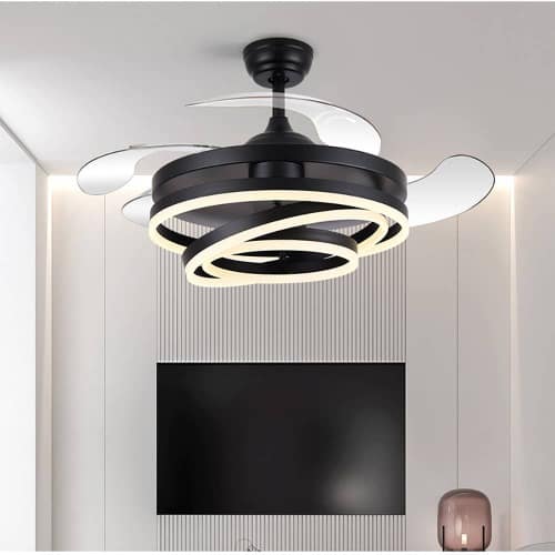 Chandelier Light Fan With Remote Control 500mm