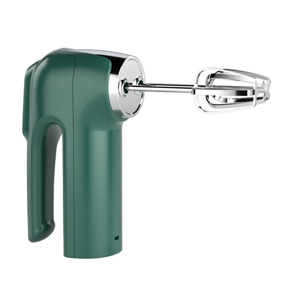 Electric Egg Beater Food Blender Handheld Mixer for Egg Baking Kitchen Accessories Cream Whisk Mixer Green