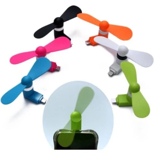 Usb Mini Fan For Phones - 6pcs