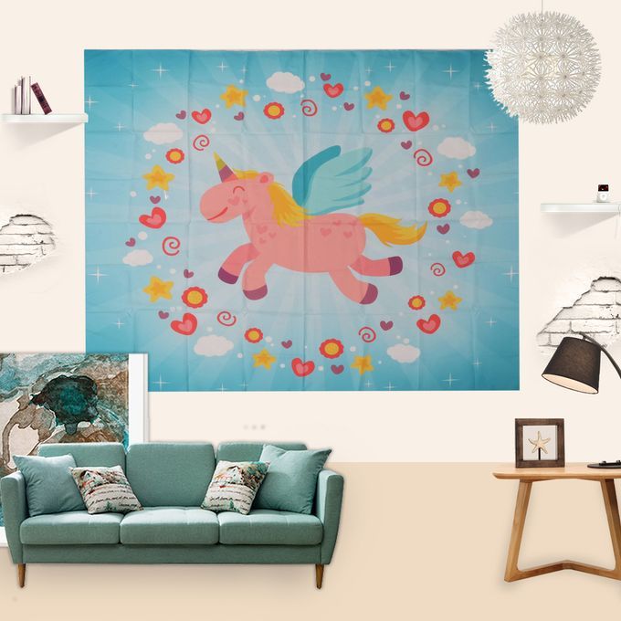 Tapestry Wall Decor Wall Art Yoga Mat Bed Cover Room Divide