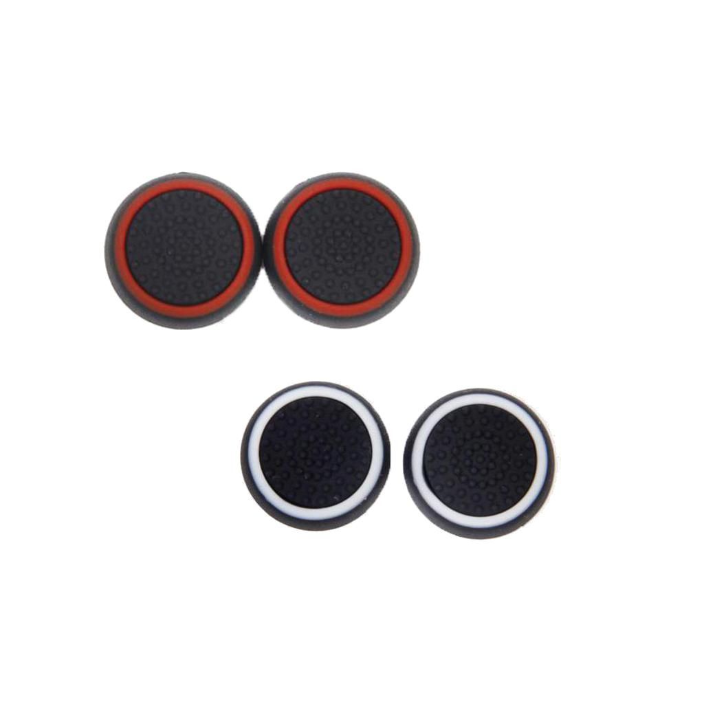 4PCS Soft Thumb Stick Cover Grip For Sony PS3 PS4  One Analog