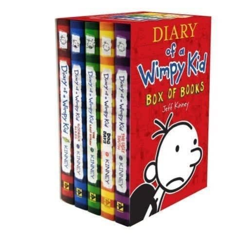 Diary Of A Wimpy Kid Collections - 5 Books