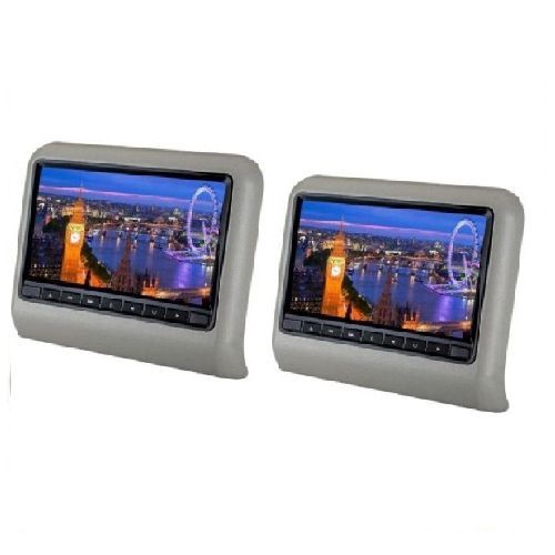 9Inch Pair  Car Headrest DVD Player With Monitor
