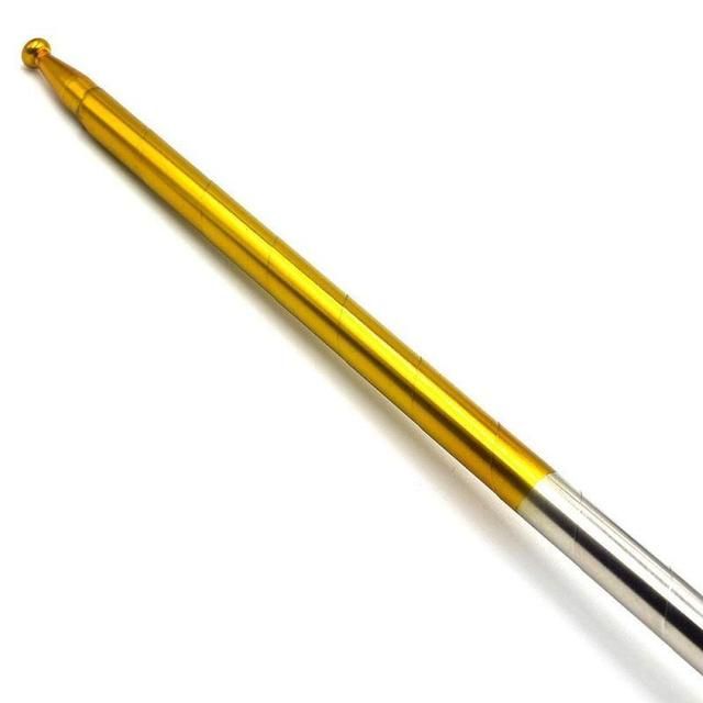 Self-Defense Stick Golden 1.1m Gold Hoop Self-Defense Stick