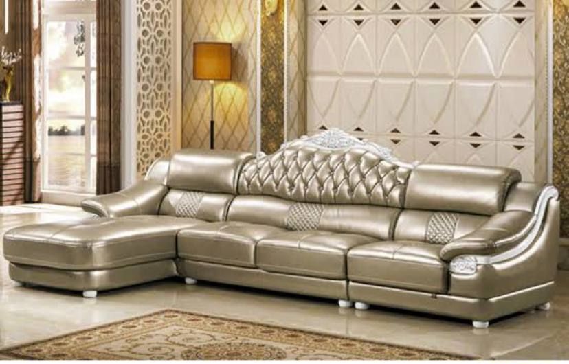 Brown L-Shape Sectional Sofa(Color Option)Lagos,IB,Ogun)